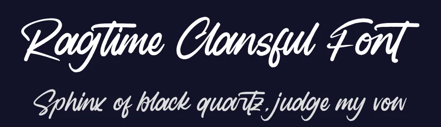 Ragtime Clansful Font by letterenastudios — Script Handwritten Font — thumbnail 2