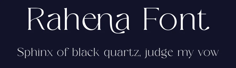 Rahena Font by SURATMI — Serif Font — thumbnail 2
