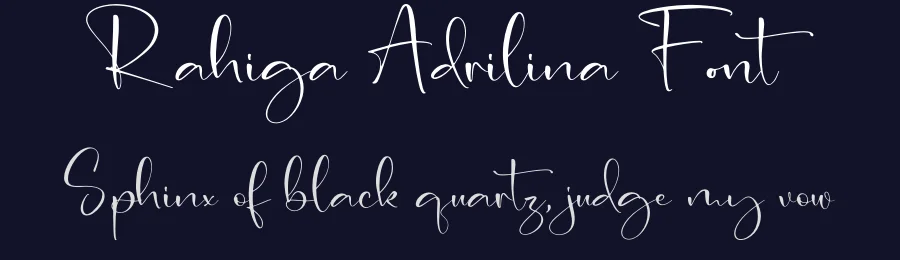 Rahiga Adrilina Font by letterfabric — Script Handwritten Font — thumbnail 2