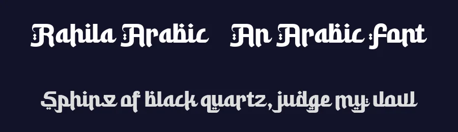 Rahila Arabic – An Arabic Font by afkaristudio — Script Handwritten Font — thumbnail 2