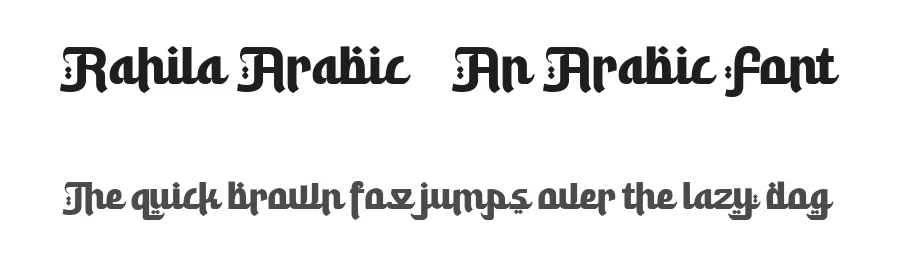 Rahila Arabic โ An Arabic Font by afkaristudio โ Script Handwritten Font