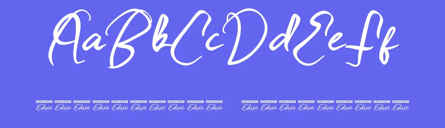 Raihania Font by edricstudio — Script Handwritten Font — thumbnail 3