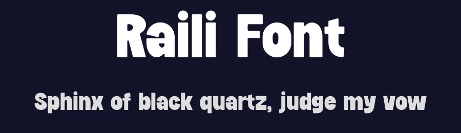 Raili Font by MaikoHatta — Sans Serif Font — thumbnail 2