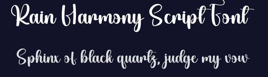 Rain Harmony Script Font by andikastudio — Script Handwritten Font — thumbnail 2