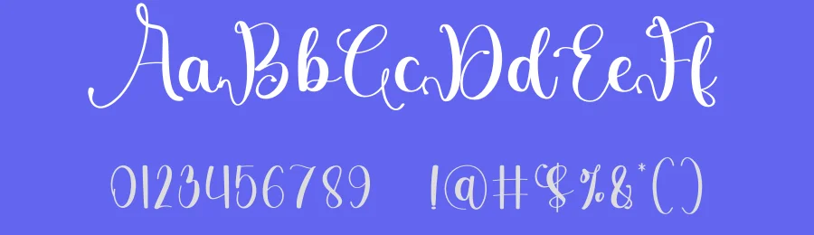 Rain Script Font by ade gilang — Script Handwritten Font — thumbnail 3