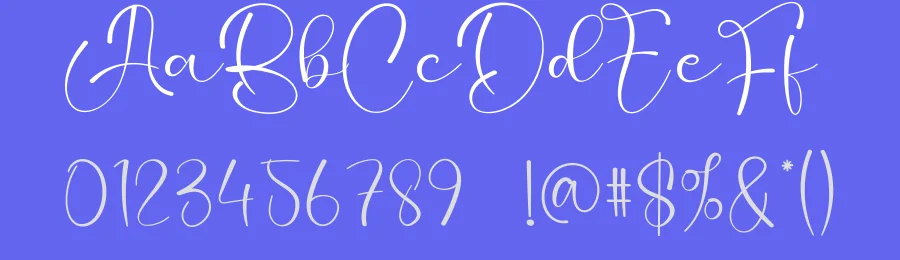 Rainbow Calligraphy Font by creativeletter — Script Handwritten Font — thumbnail 3