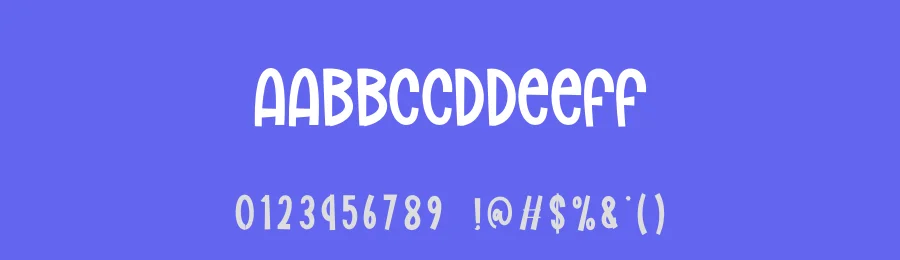 Rainbow Christmas Display Font by andikastudio — Display Font — thumbnail 3
