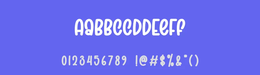 Rainbow Display Font by creativeletter — Display Font — thumbnail 3