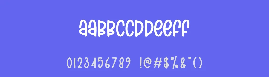 Rainbow Friends Display Font by creativeletter — Display Font — thumbnail 3