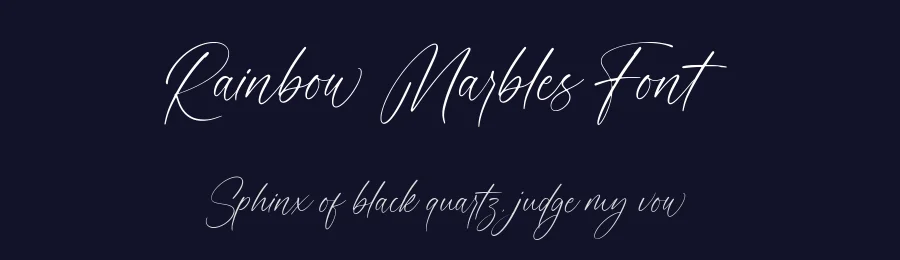 Rainbow Marbles Font by AesthericaStudio — Script Handwritten Font — thumbnail 2