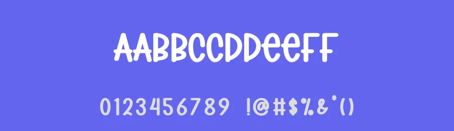Rainbow Memories Display Font by creativeletter — Display Font — thumbnail 3