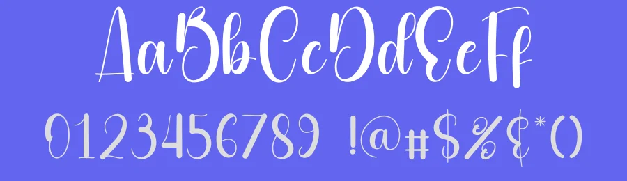 Rainbow – Modern Script Handwritten Font by andikastudio — Script Handwritten Font — thumbnail 3