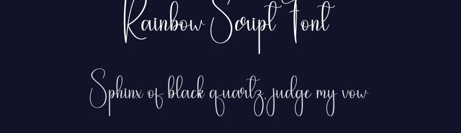 Rainbow Script Font by andikastudio — Script Handwritten Font — thumbnail 2