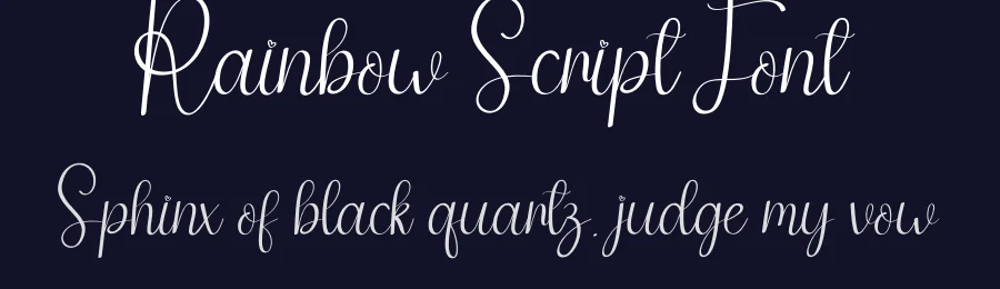 Rainbow Script Font by andikastudio — Script Handwritten Font — thumbnail 2