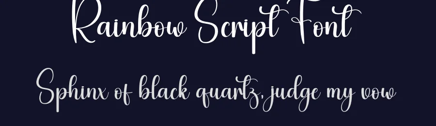 Rainbow Script Font by andikastudio — Script Handwritten Font — thumbnail 2