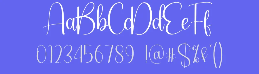Rainbow Script Typeface by creativeletter — Script Handwritten Font — thumbnail 3