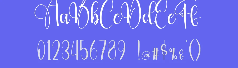 Rainbow Script Typeface by creativeletter — Script Handwritten Font — thumbnail 3