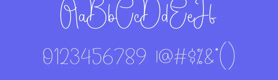 Rainbow Script Typeface by creativeletter — Script Handwritten Font — thumbnail 3