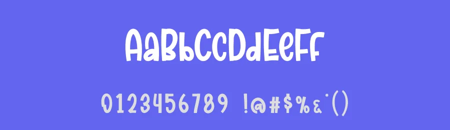 Rainbow Unicorn Display Font by creativeletter — Display Font — thumbnail 3