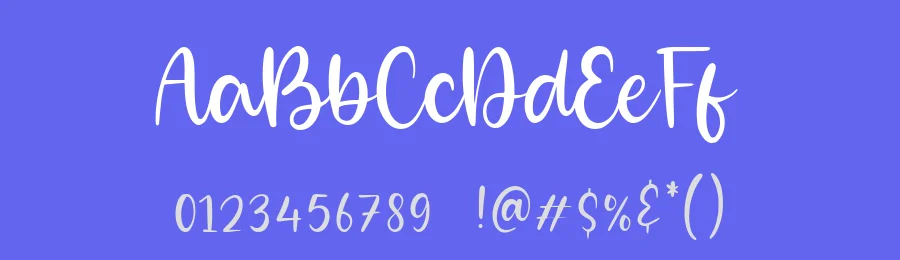 Rainbow Universe Modern Handwritten Font by balpirick — Script Handwritten Font — thumbnail 3