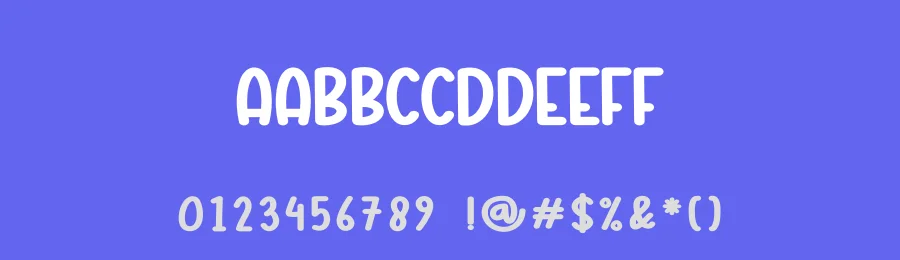 Rainbow Weekend Display Font by creativeletter — Display Font — thumbnail 3