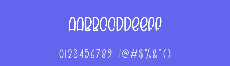 Rainbow Weekend Display Font by creativeletter — Display Font — thumbnail 3