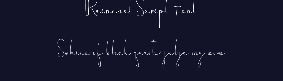 Raincoat Script Font by andikastudio — Script Handwritten Font — thumbnail 2