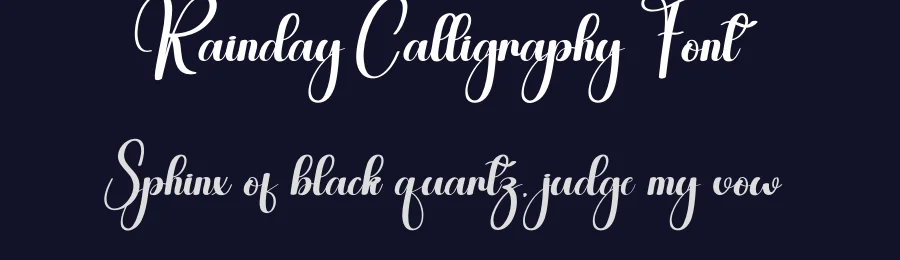 Rainday Calligraphy Font by andikastudio — Script Handwritten Font — thumbnail 2