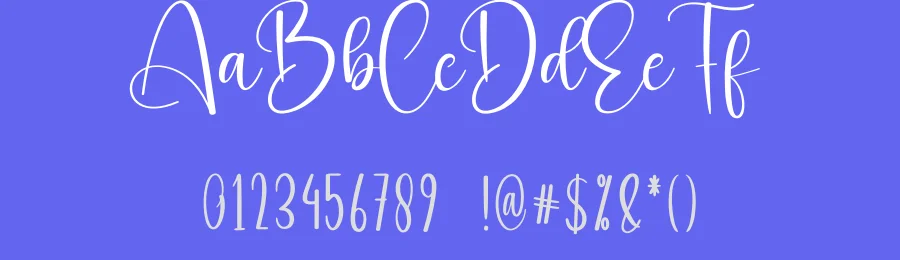 Rainday Calligraphy Script Font by creativeletter — Script Handwritten Font — thumbnail 3