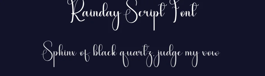 Rainday Script Font by andikastudio — Script Handwritten Font — thumbnail 2