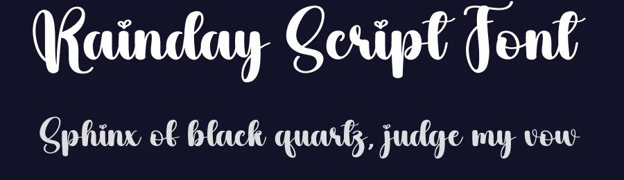 Rainday Script Font by andikastudio — Script Handwritten Font — thumbnail 2