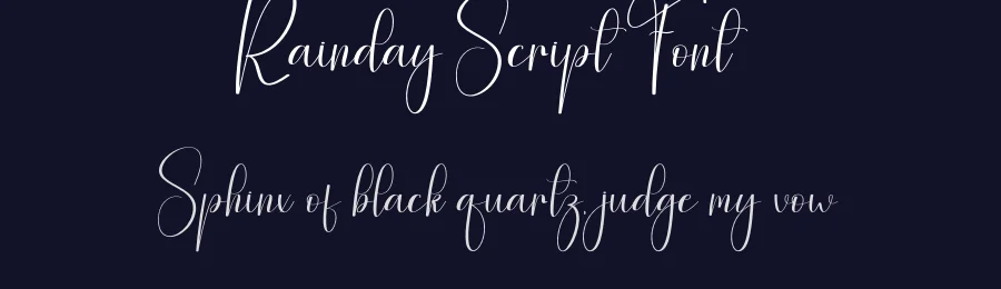 Rainday Script Font by andikastudio — Script Handwritten Font — thumbnail 2