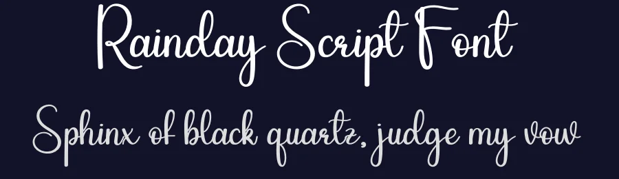 Rainday Script Font by andikastudio — Script Handwritten Font — thumbnail 2