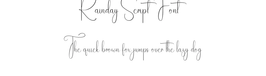 Rainday Script Font by creativeletter — Script Handwritten Font