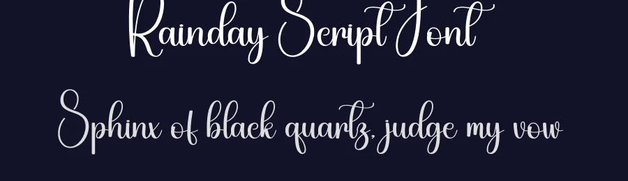 Rainday Script Font by andikastudio — Script Handwritten Font — thumbnail 2