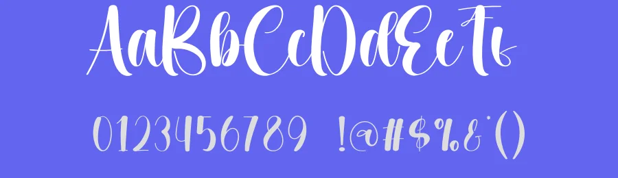 Rainday Script Font by creativeletter — Script Handwritten Font — thumbnail 3