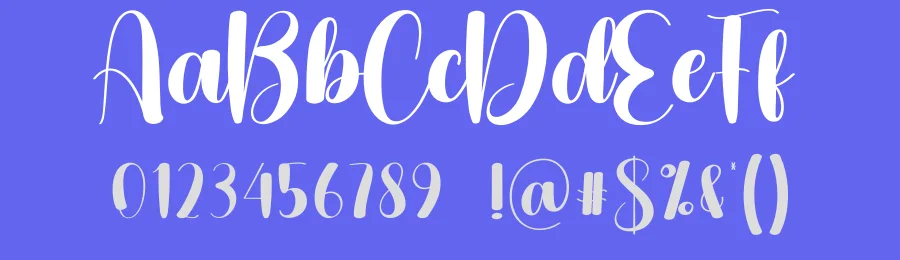 Raindrop Script Font by creativeletter — Script Handwritten Font — thumbnail 3