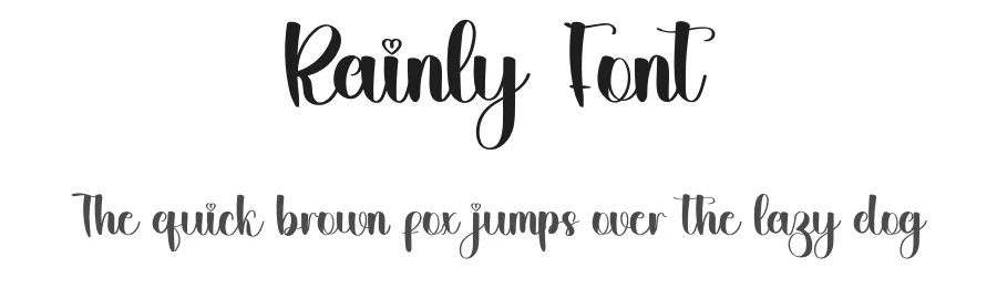 Rainly Font by inermediaSTUDIO — Script Handwritten Font