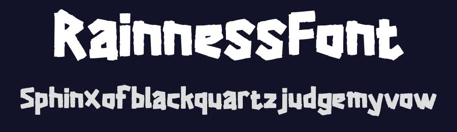 Rainness Font by pentagonistudio — Display Font — thumbnail 2