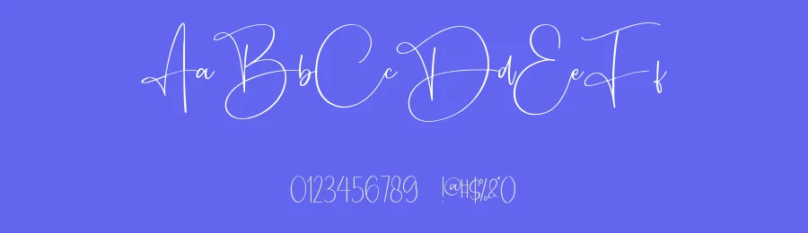 Rainsnight Font by qwrtype — Script Handwritten Font — thumbnail 3