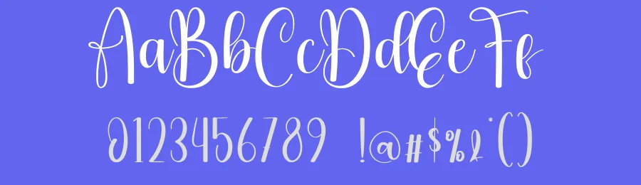 Rainsnow Script Font by creativeletter — Script Handwritten Font — thumbnail 3
