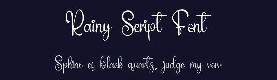 Rainy Script Font by inermediaSTUDIO — Script Handwritten Font — thumbnail 2
