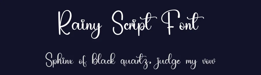 Rainy Script Font by inermediaSTUDIO — Script Handwritten Font — thumbnail 2
