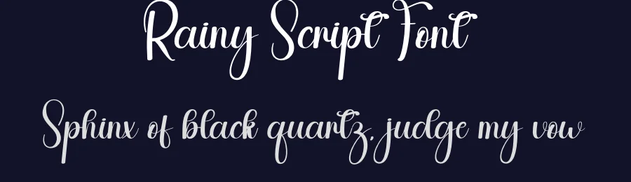 Rainy Script Font by andikastudio — Script Handwritten Font — thumbnail 2