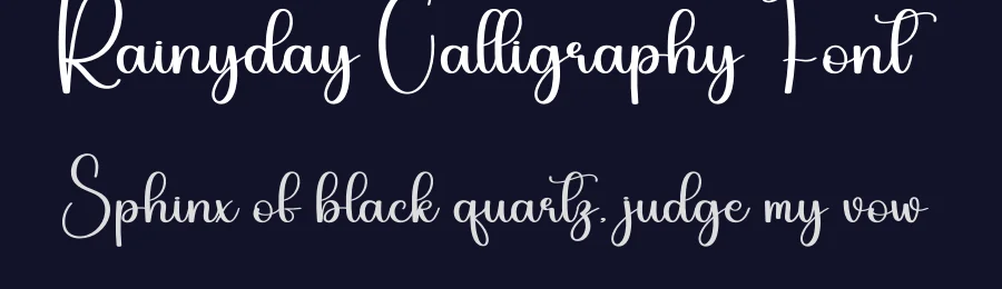 Rainyday Calligraphy Font by andikastudio — Script Handwritten Font — thumbnail 2