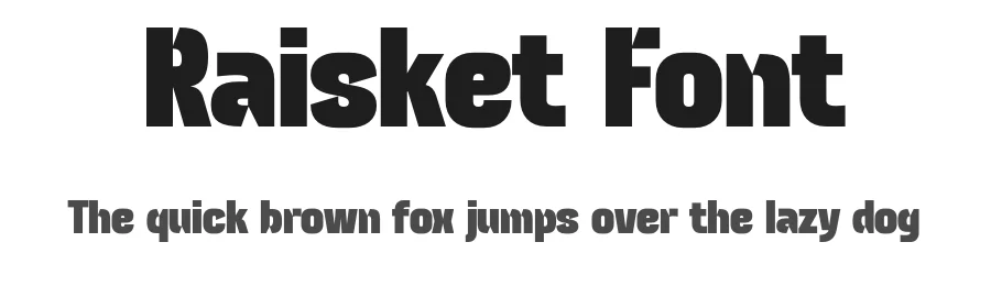 Raisket Font by timelesstype.co — Sans Serif Font