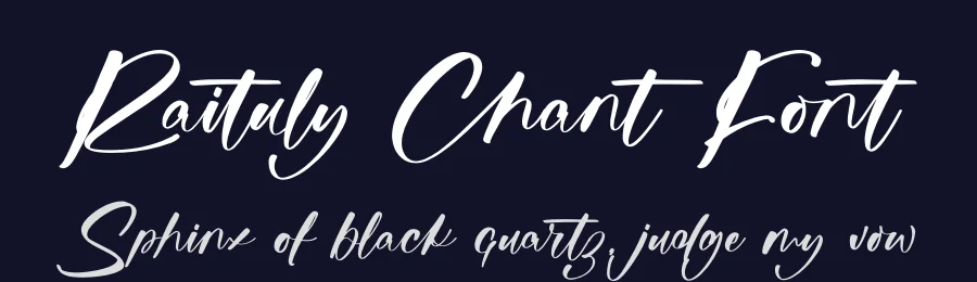 Raituly Chant Font by stylishtype.co — Script Handwritten Font — thumbnail 2