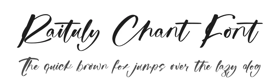 Raituly Chant Font by stylishtype.co — Script Handwritten Font
