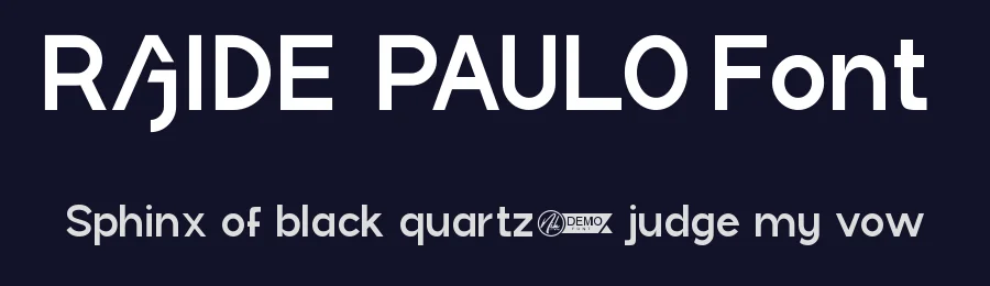 Rajide Paulo Font by nihstudio — Display Font — thumbnail 2