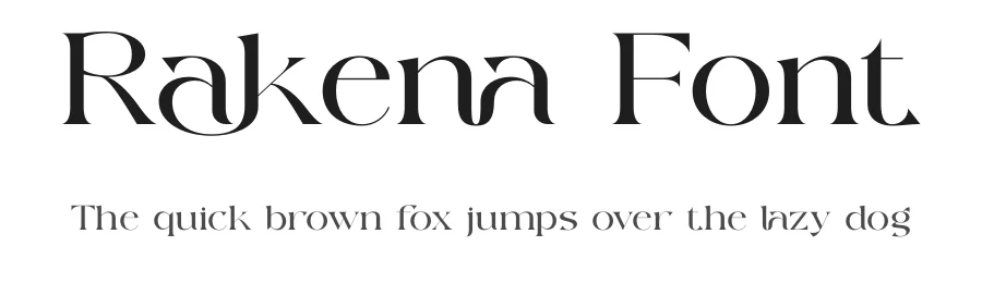 Rakena Font by SURATMI β Decorative Font